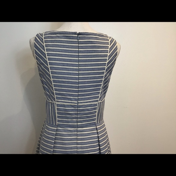 OSCAR DE LA RENTA SLEEVELESS DETAILED DRESS SZ 8 - Picture 8 of 16